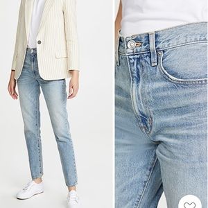 SLVRLAKE Roxy organic high-rise slim-leg jeans